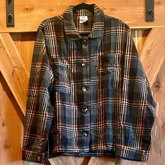 Sew In Love L/S Flannel, Size XL, multi-colored - Picture 1 of 6